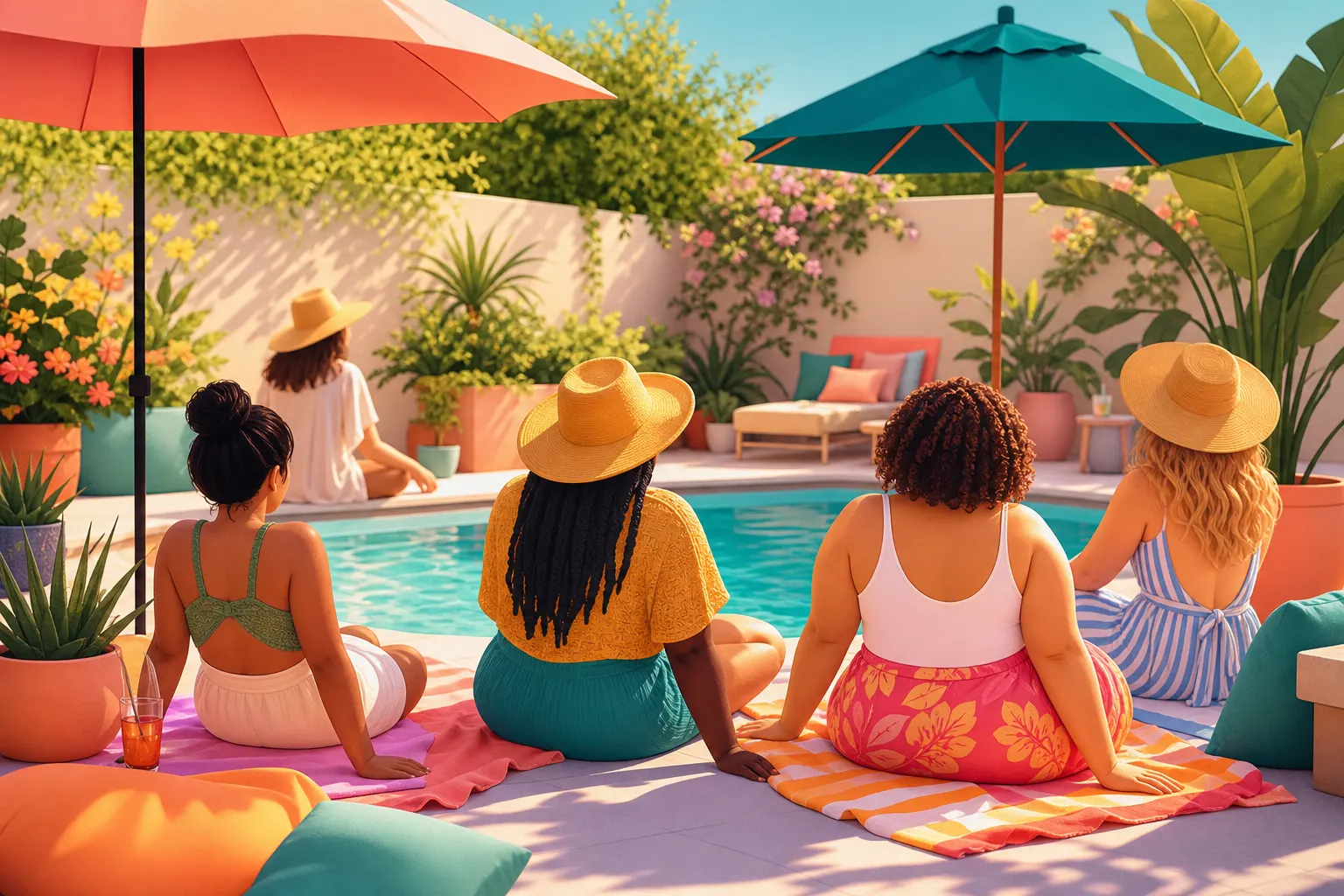 Body Image Anxiety at the Pool: 7 Summer Coping Tools