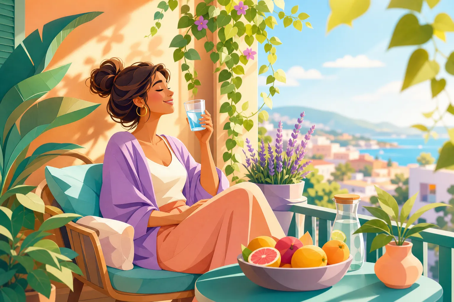 Hidratación y estado de ánimo: 7 señales de verano