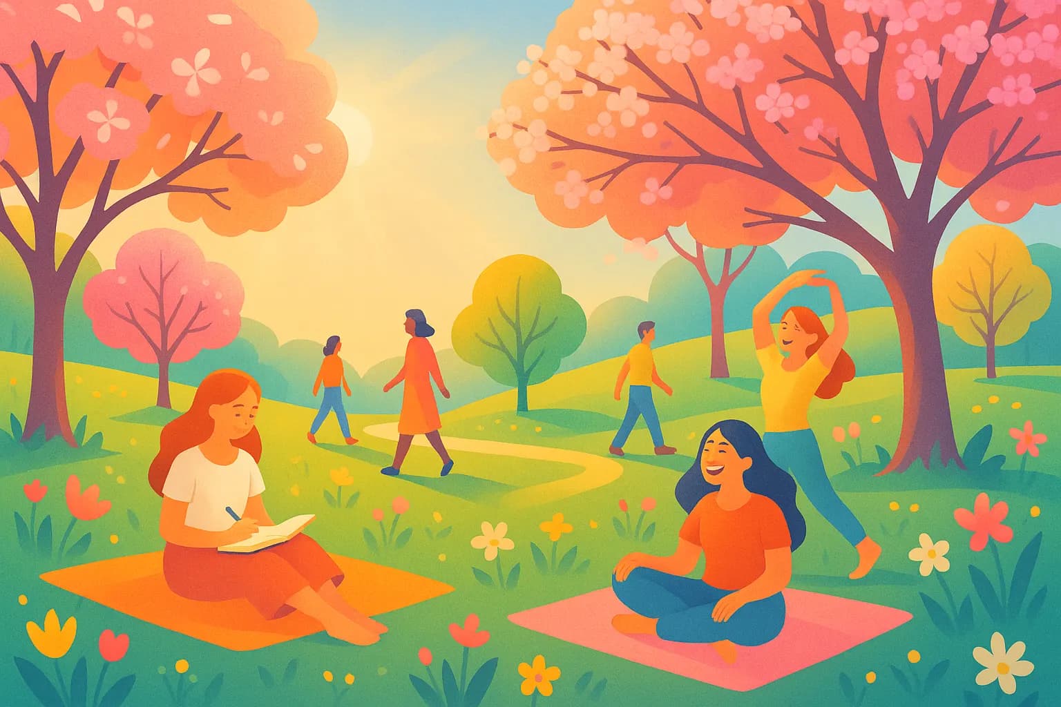 Finding Flow: The Science of Spring Motivation and Mood Boosts