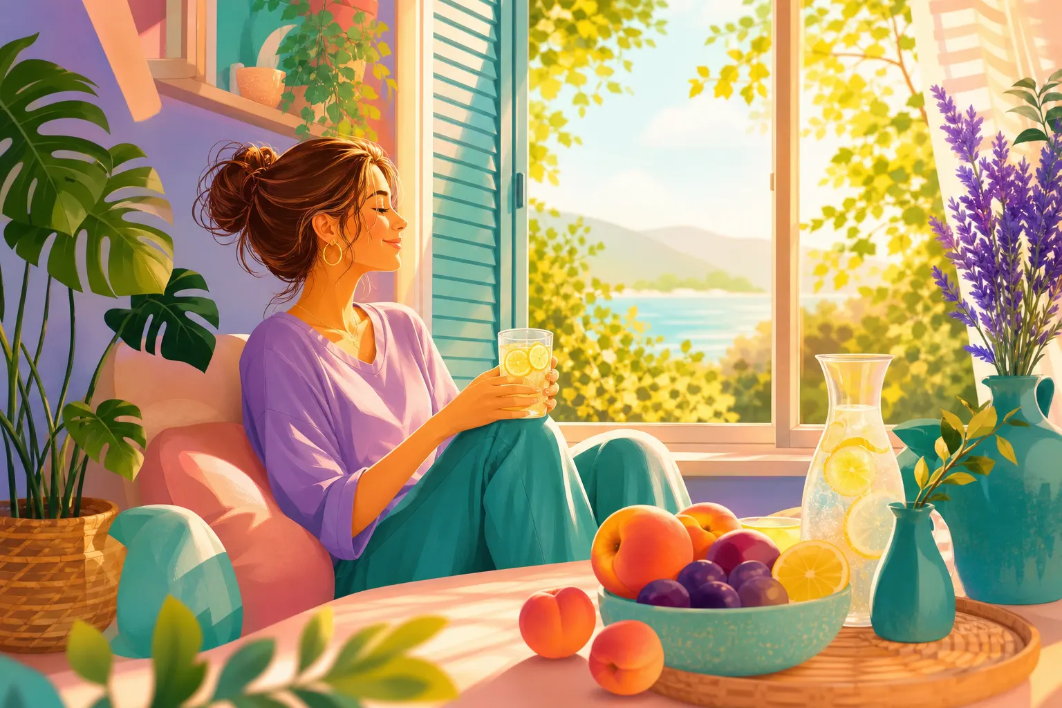 Hydratation et humeur en été : 7 repères très simples