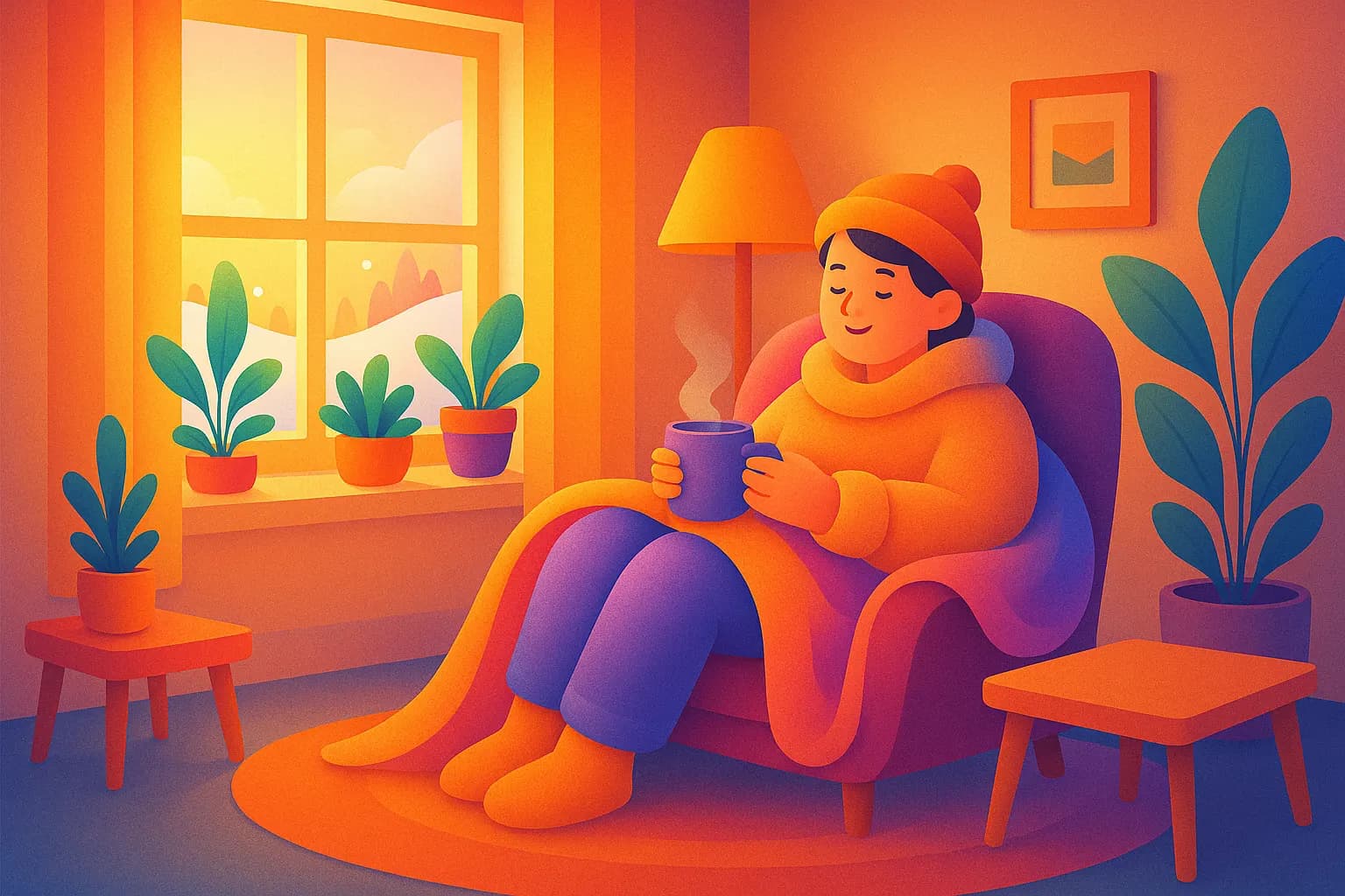 Pequeños refugios: cómo crear rutinas acogedoras y cuidar tu ánimo en el febrero